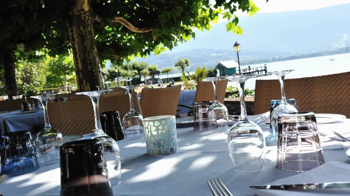 Hotel Le Cottage Lake Annecy Terrace Restaurant