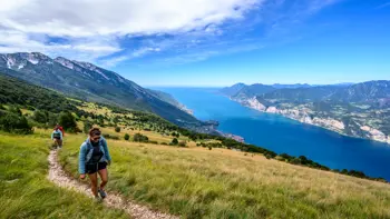 Malcesine Lake Garda Walking Along Monte Baldo