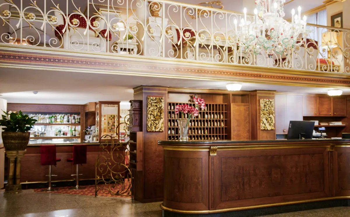 Hotel Milan au Lac, Stresa, Lake Maggiore, Reception