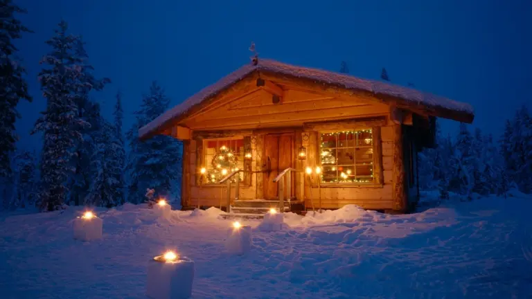 A scenic view of a landscape