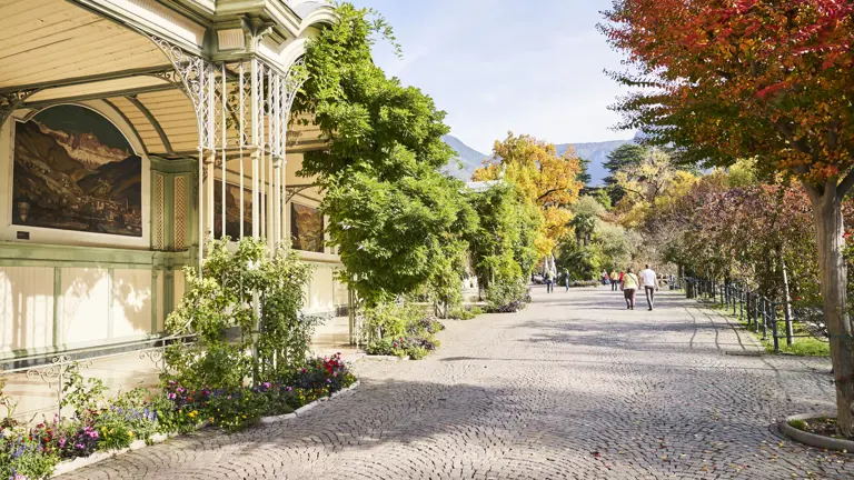 A scenic view of a landscape