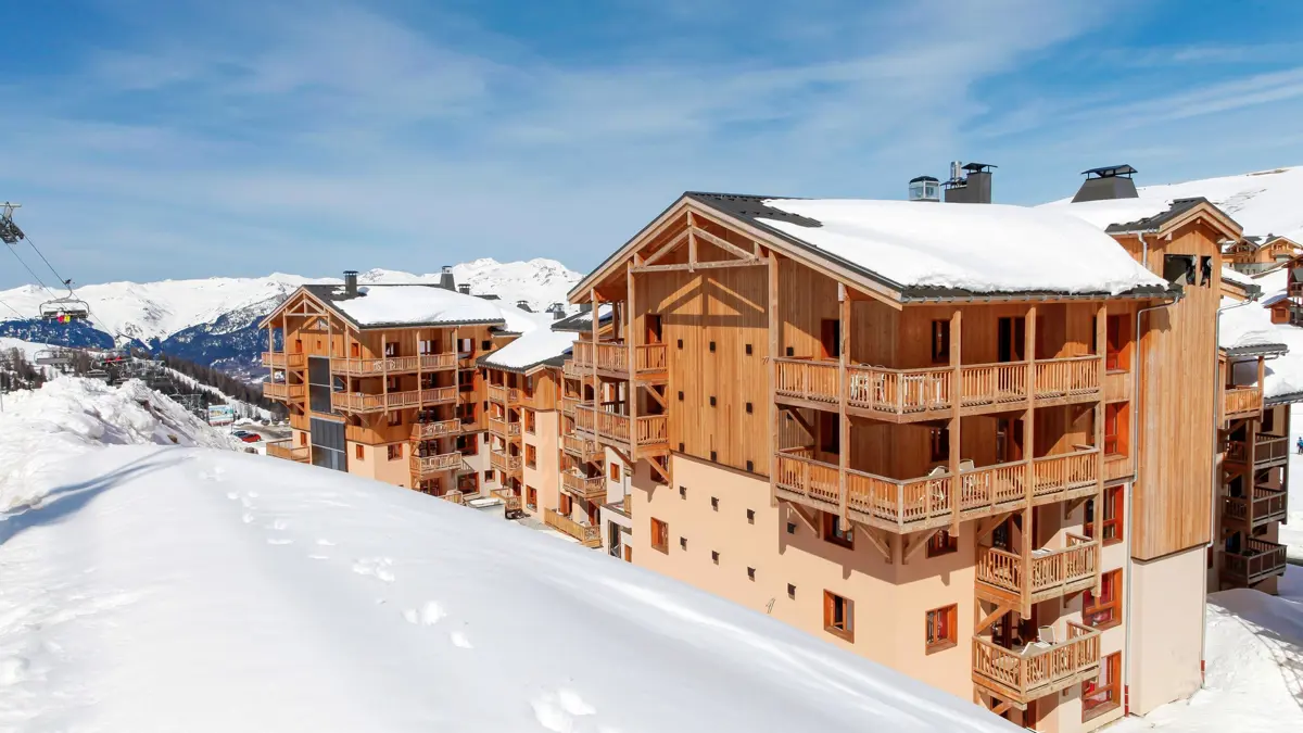 Front De Neige Apartments La Plagne Exterior