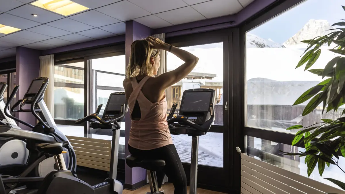 Hotel Val Claret All Inclusive Tignes fitness room