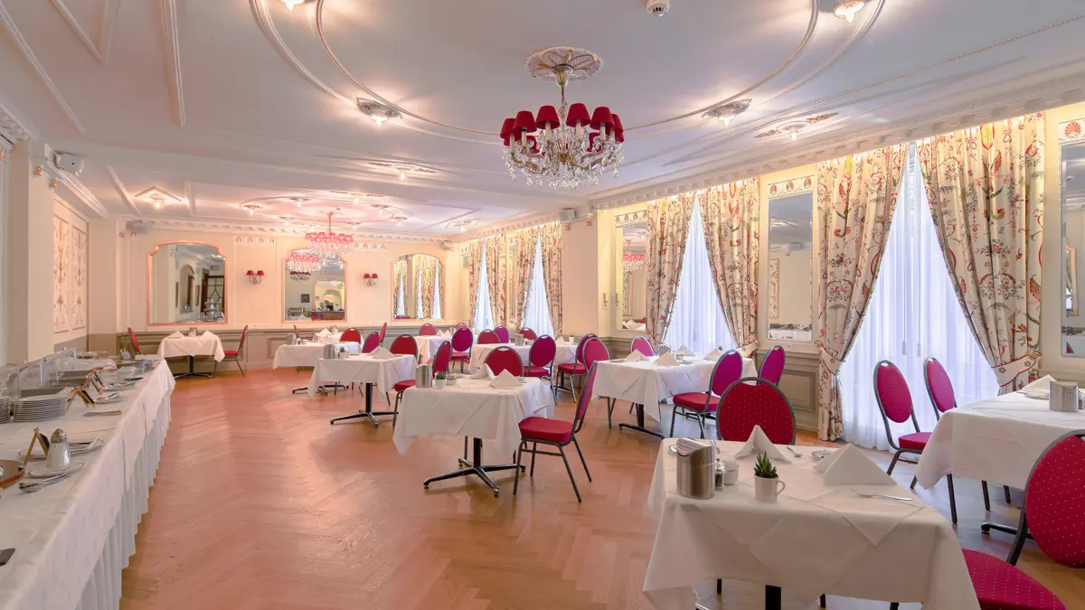 Hotel Wilden Mann Lucerne Breakfast Room