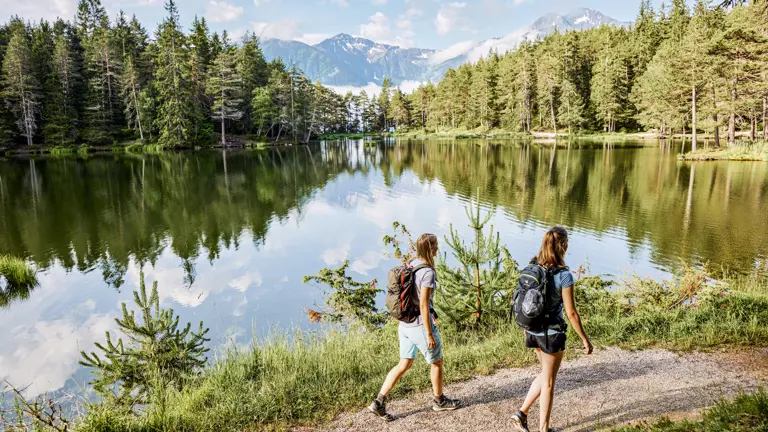 A scenic view of a landscape