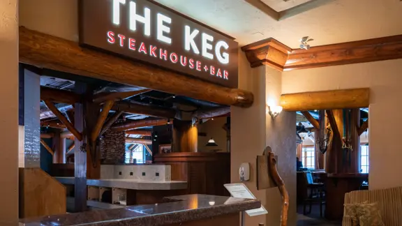 Caribou Lodge Banff Keg Restaurant
