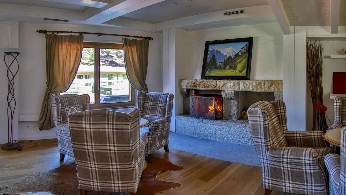 Hotel Silberhorn Wengen Lounge