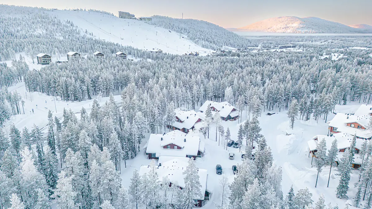 Levi Log Cabins Nuottirakka Area