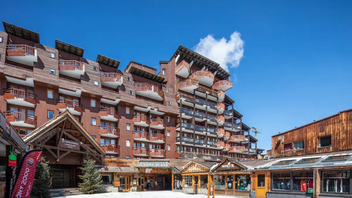 L'ours Blanc Apartments Alpe D'huez Exterior 2