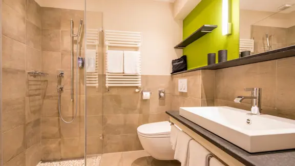 Example bathroom with shower