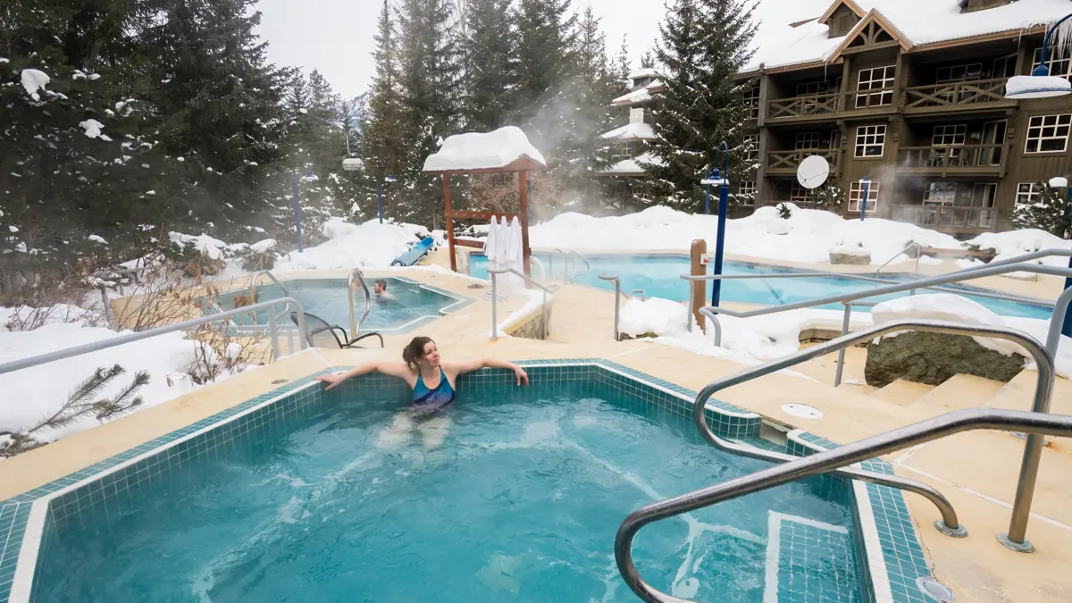 Blackcomb Springs Suites Whistler Hot Tub Swimming Pool