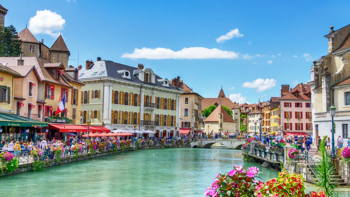 Lake Annecy Annecy Canals