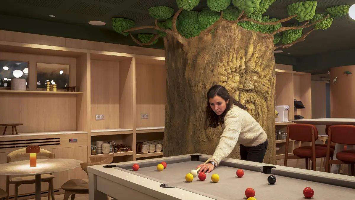 Hotel Lykke Chamonix Pool Table