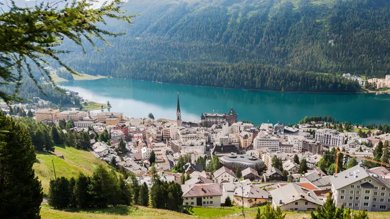 A scenic view of a landscape