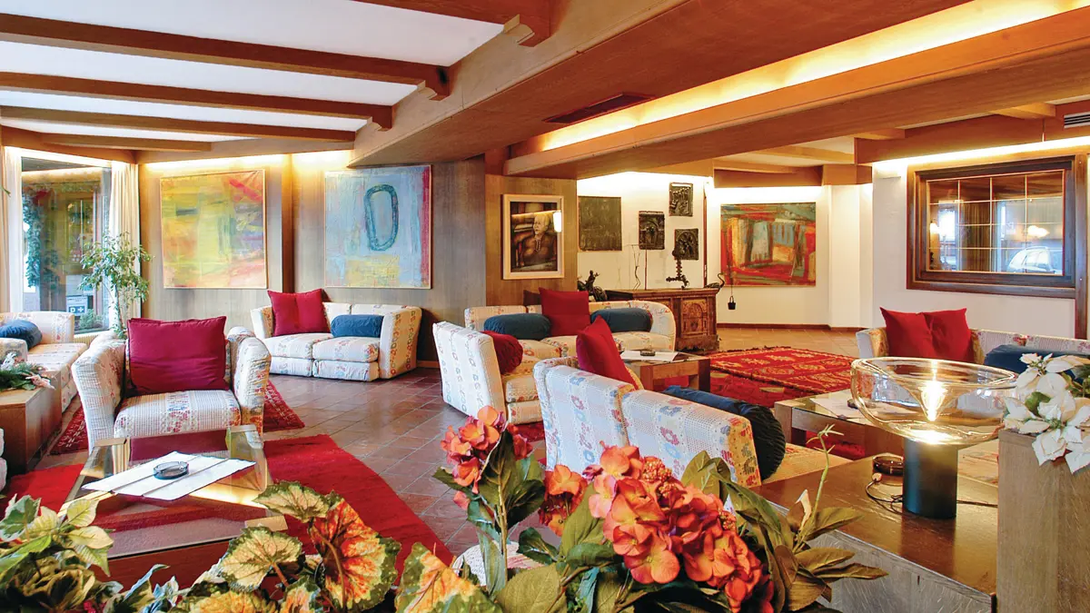 Inghams Italy Dolomites Arabba Hotel Portavescovo Lounge