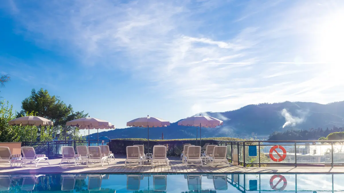 Grand Hotel Bristol, Rapallo, Liguria, Outdoor Pool