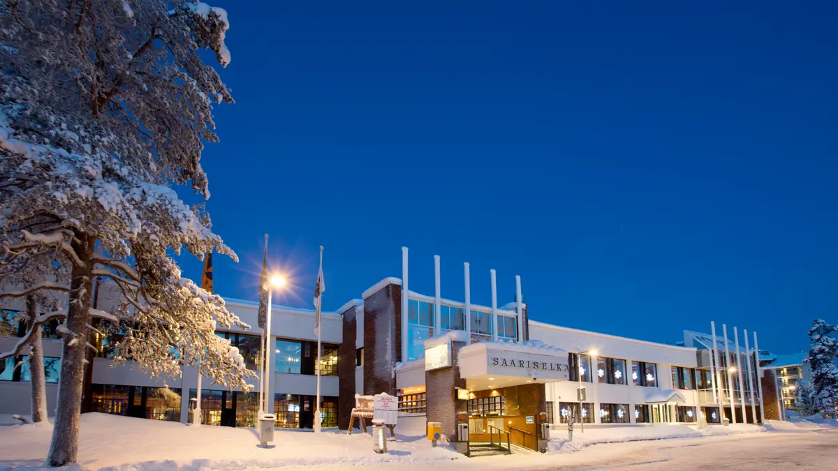 Tunturi Hotel exterior building 
