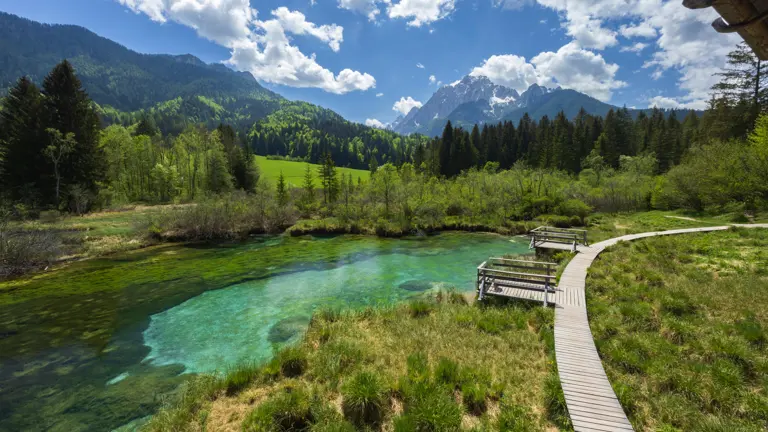 A scenic view of a landscape