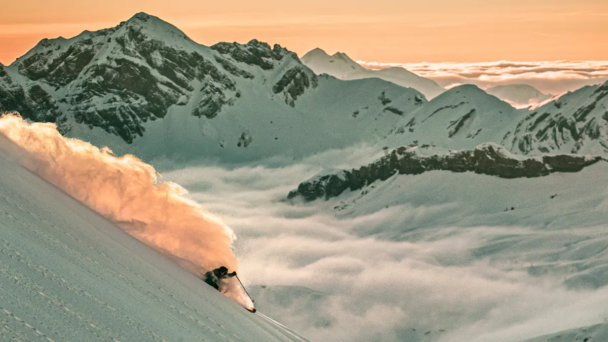 Engelberg Switzerland Freeriding