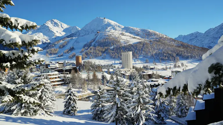 A scenic view of a landscape