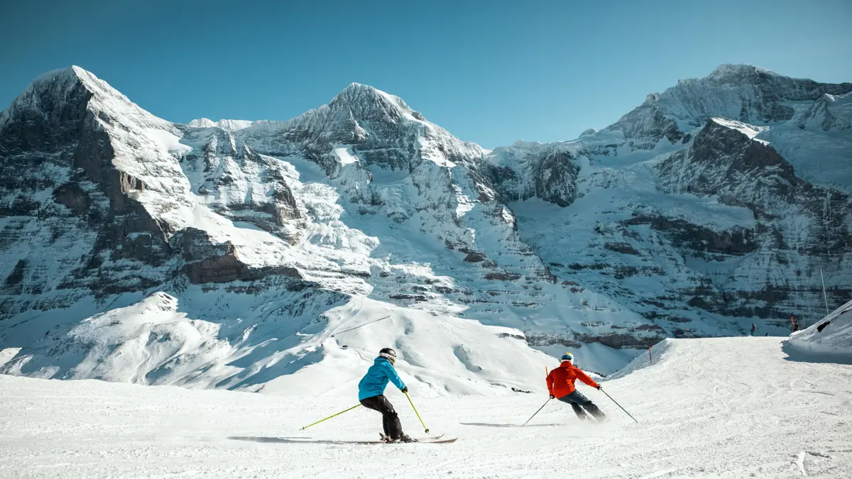 Wengen Switzerland Skiing
