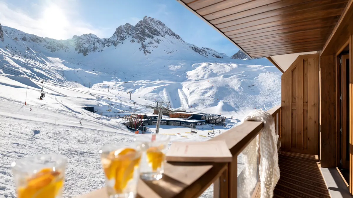 Residence YNYCIO Tignes Balcony View