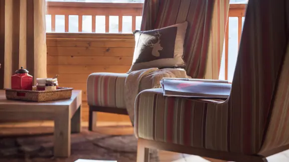 Typical apartment lounge