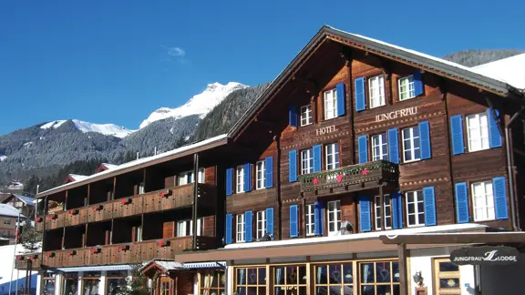 Hotel Jungfrau Lodge Grindelwald Exterior