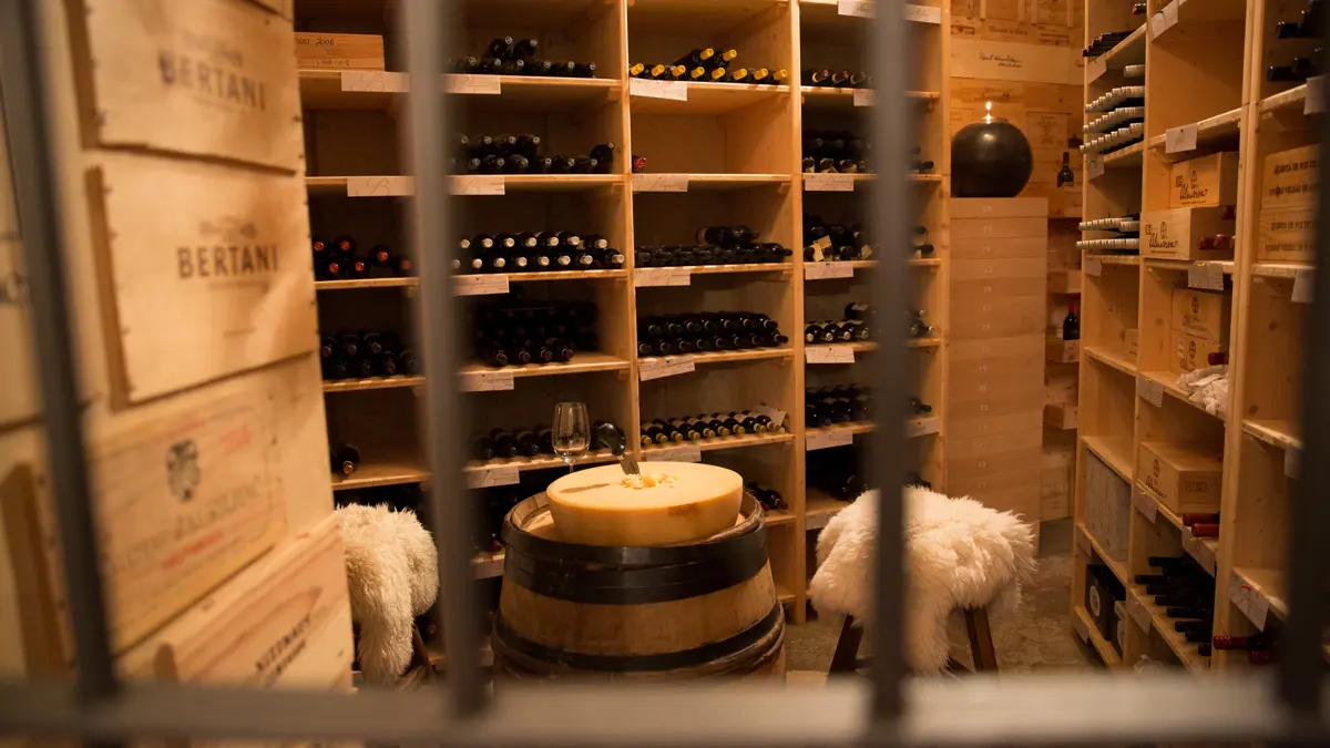 Hotel Bergwelt Obergurgl Wine Cellar