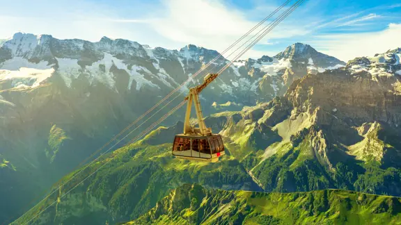 To The Schilthorn Mountain 