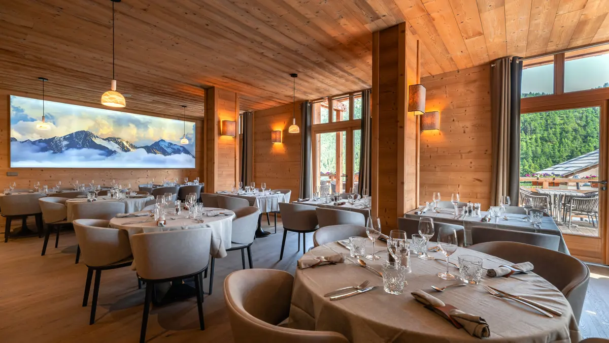 Hotel Chalet Blanc Montgenevre Restaurant