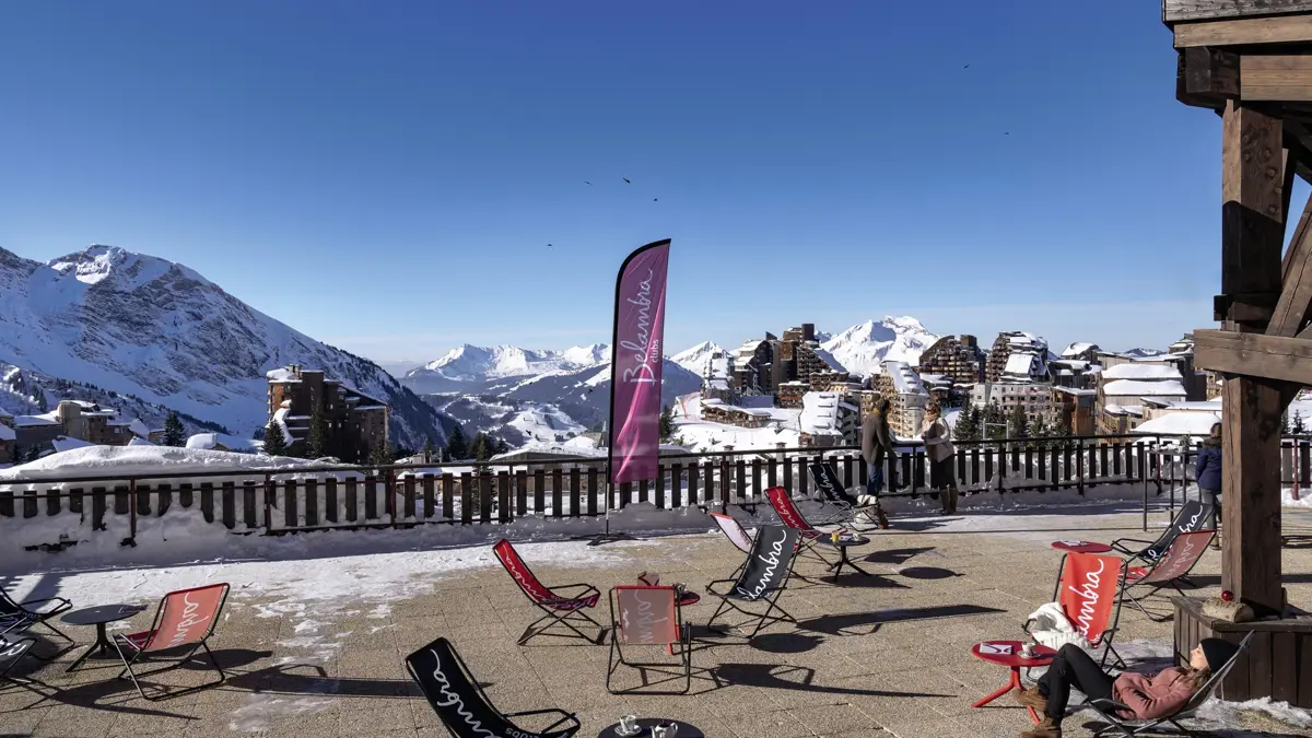 Hotel Les Cimes Du Soleil Avoriaz Terrace
