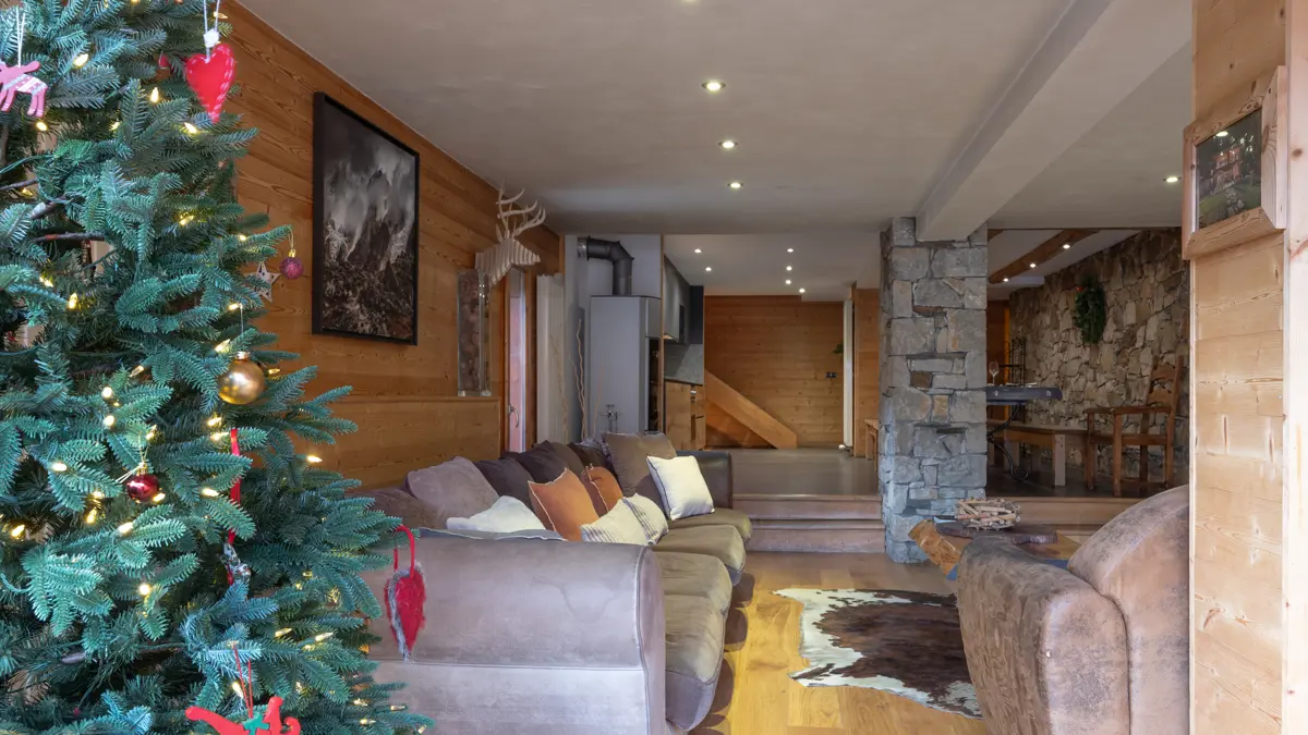 Chalet Cairn Tignes Lounge Area