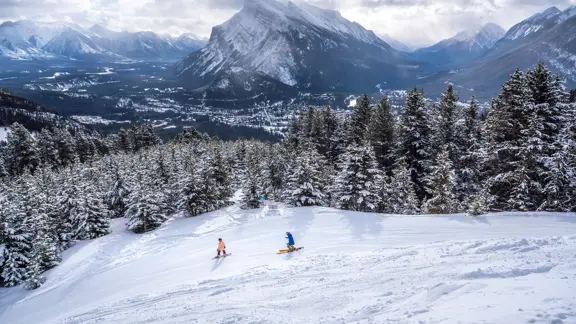 Banff Lake Louise Ski Resort Ski Big 3 Canada John Price