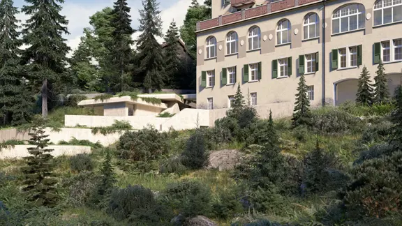 Grand Hotel Belvedere Wengen Exterior