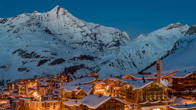 A scenic view of a landscape