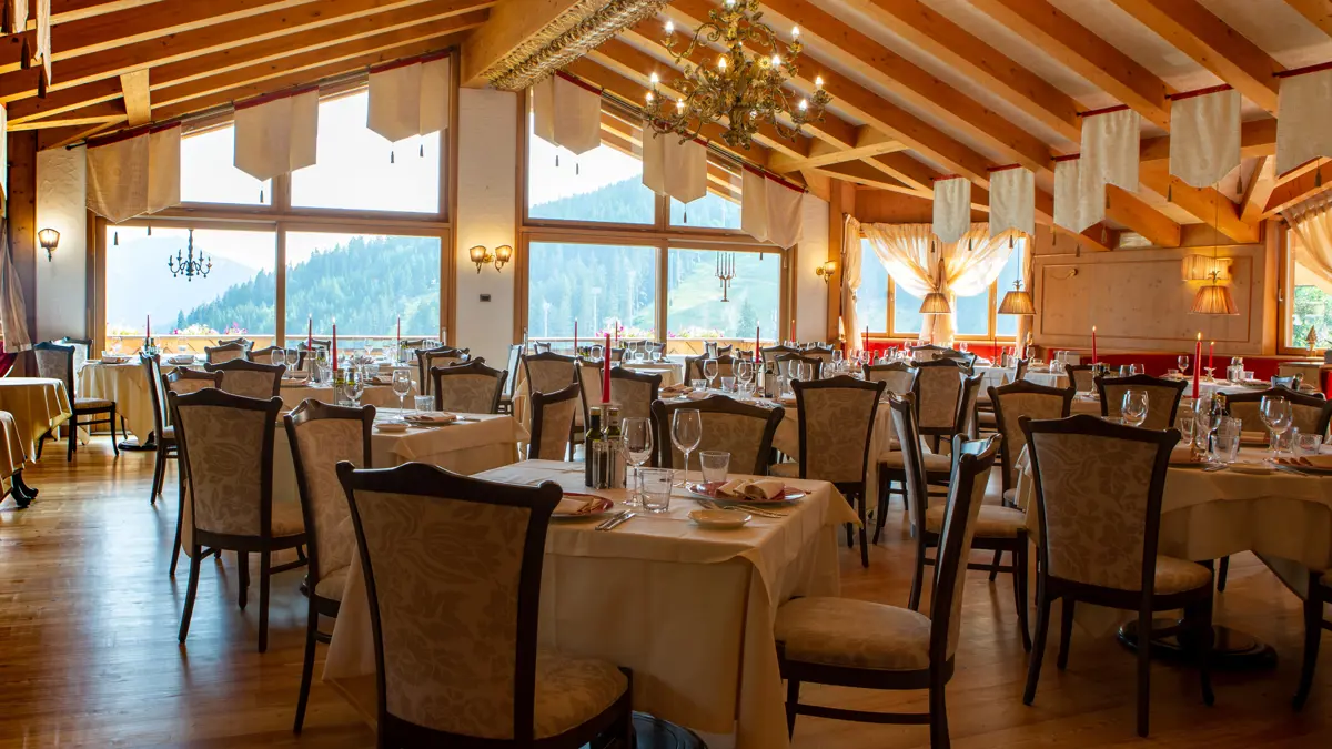 Hotel Cristal Palace, Madonna di Campiglio, Restaurant