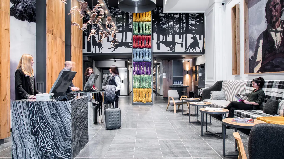 Hotel Alpina Chamonix Reception 