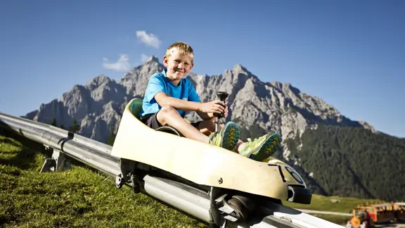 Neustift Serlesbahnen Mieders Summer Toboggan Copyright TVB Stubai Mirja Geh