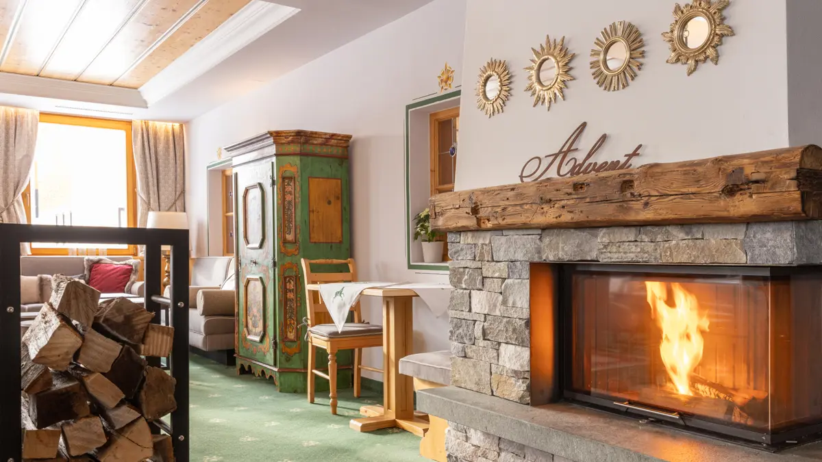 Hotel Erzberg Zurs Arlberg Austria Fireplace