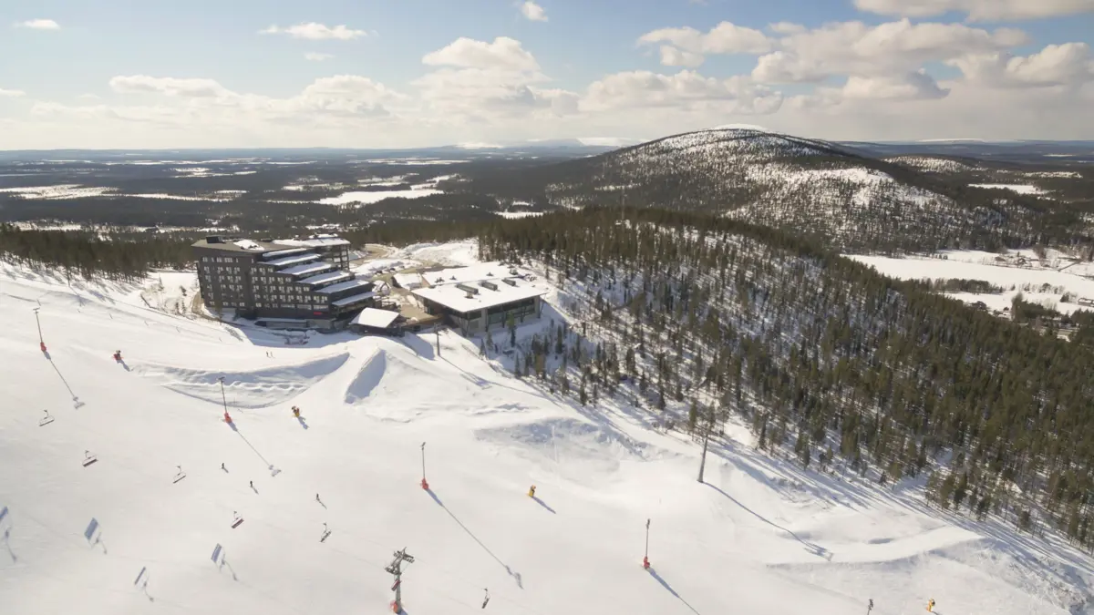 Panorama Hotel Levi Piste Location