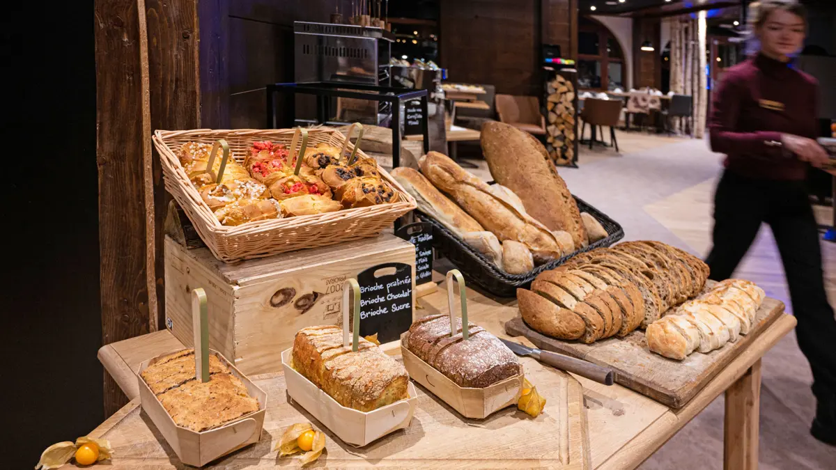 Hotel Levanna Tignes Breakfast Buffet