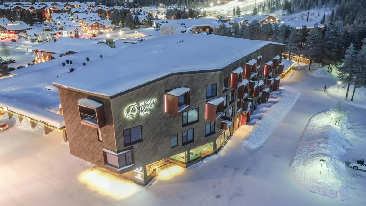 Design Hotel Levi Aerial Exterior