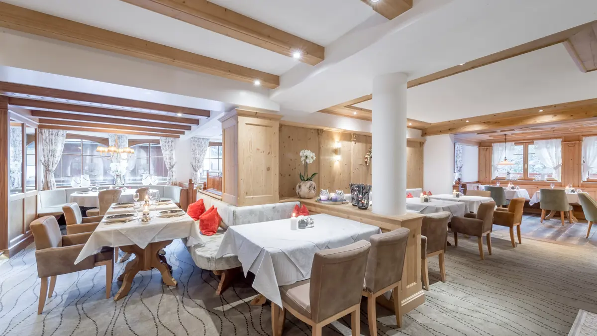 Hotel Wiesental Obergurgl Dining Room