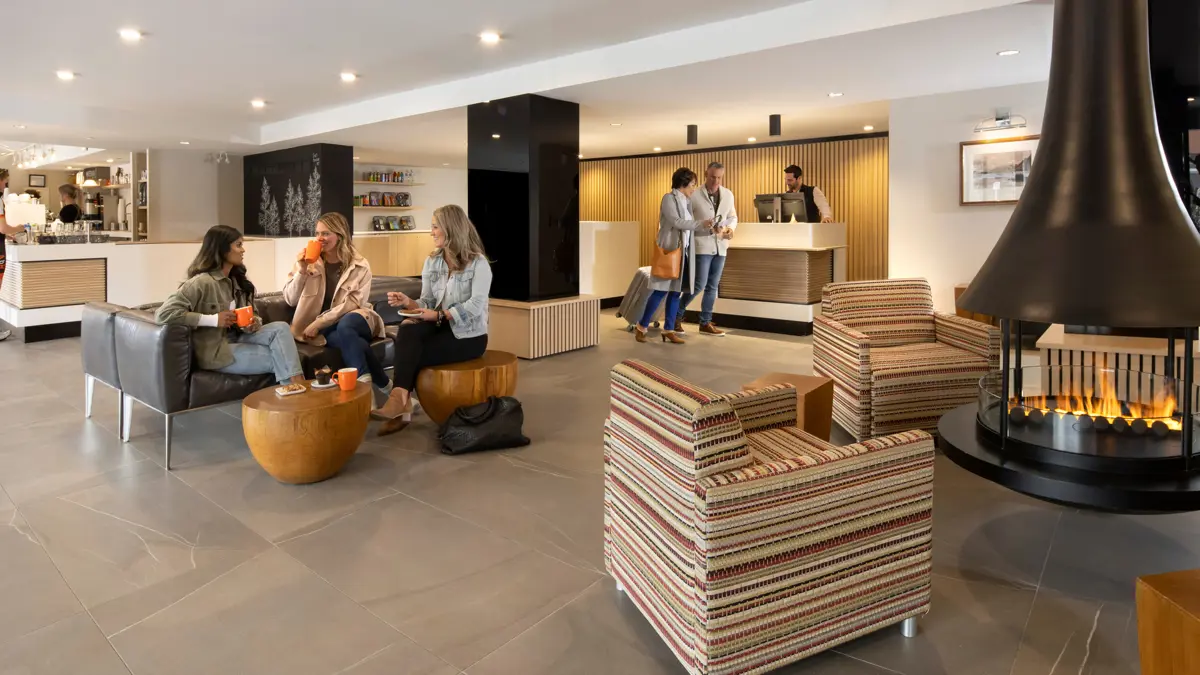 Banff Aspen Lodge Ski Big 3 Lobby