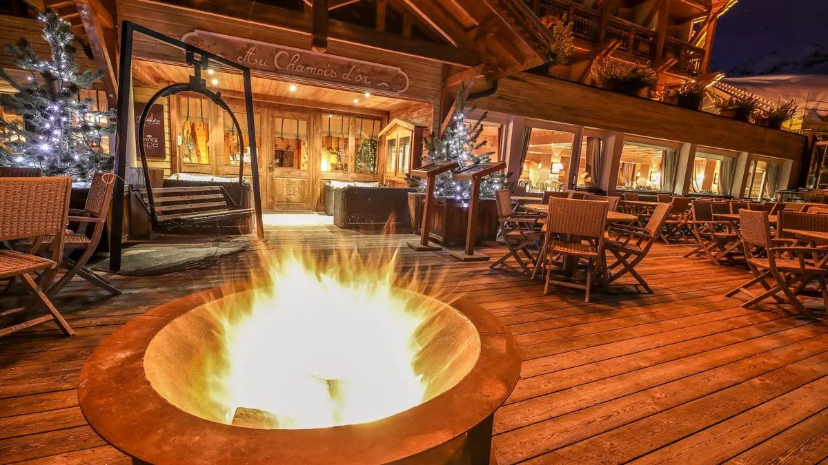Hotel Chamois D'or Alpe D'huez Terrace 2