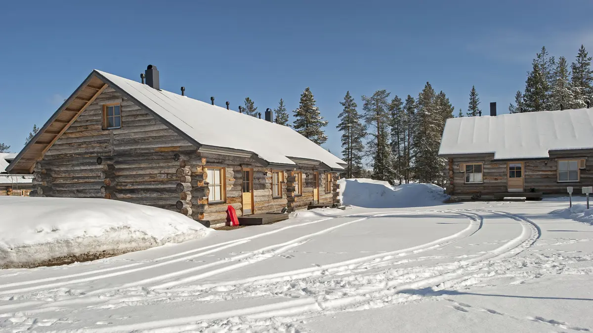 Yllas Log Cabins Teerentie C6 Outside