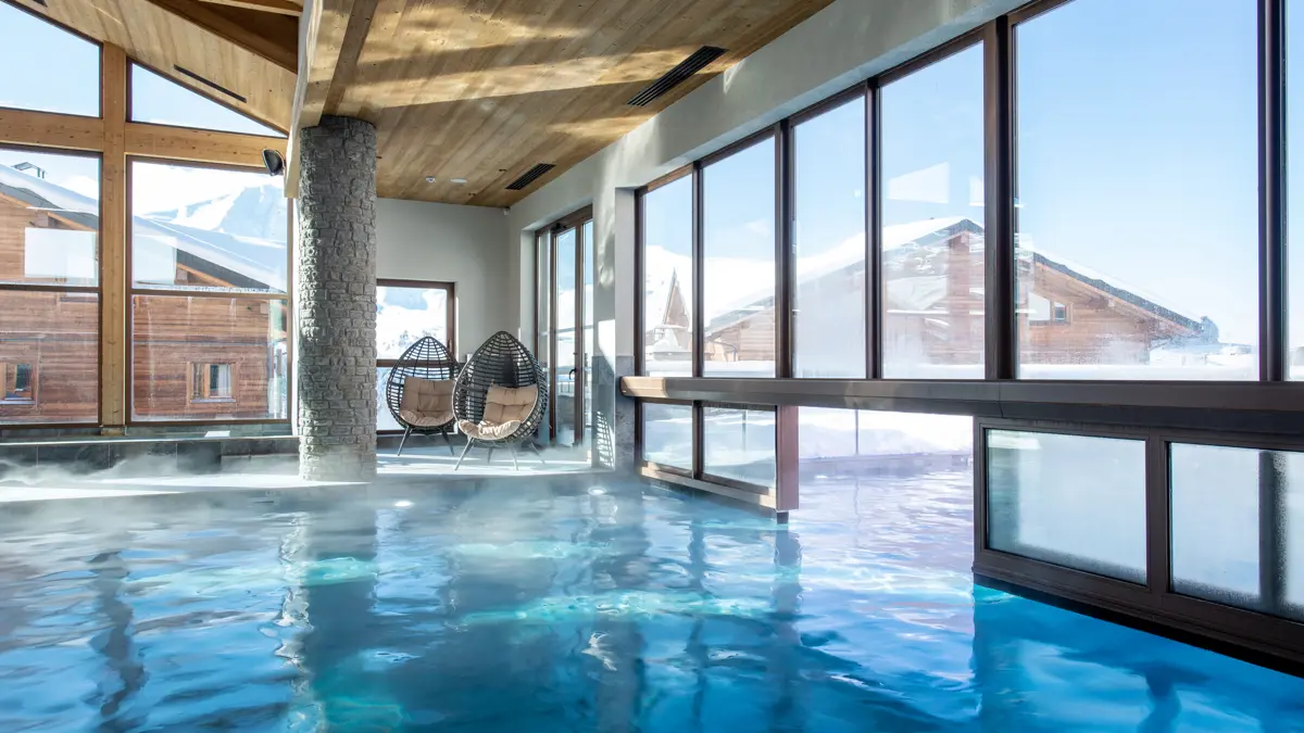 Residence White Pearl La Plagne Pool