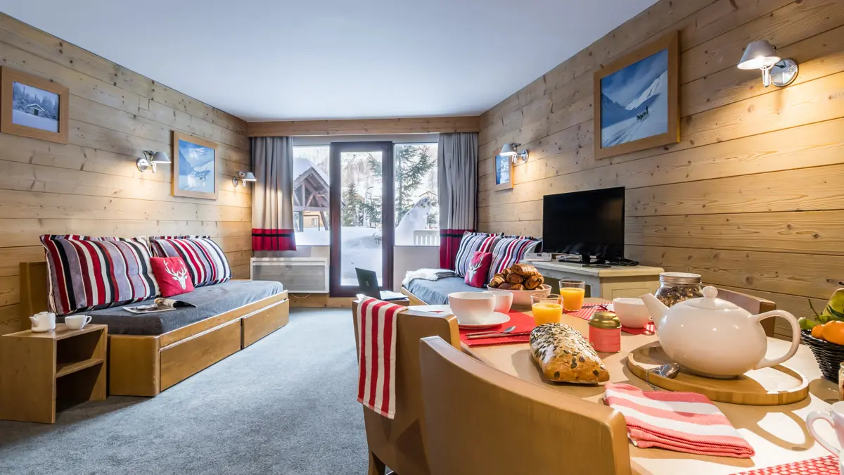 Les Balcons De Bellevarde Val D'isere One Bedroom Apartment Interior