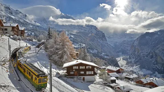 Wengen Switzerland Wengeralpbahn